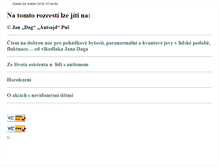 Tablet Screenshot of dagles.klenot.cz